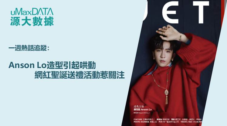 一週熱話追蹤：Anson Lo造型引起哄動 網紅聖誕送禮活動惹關注