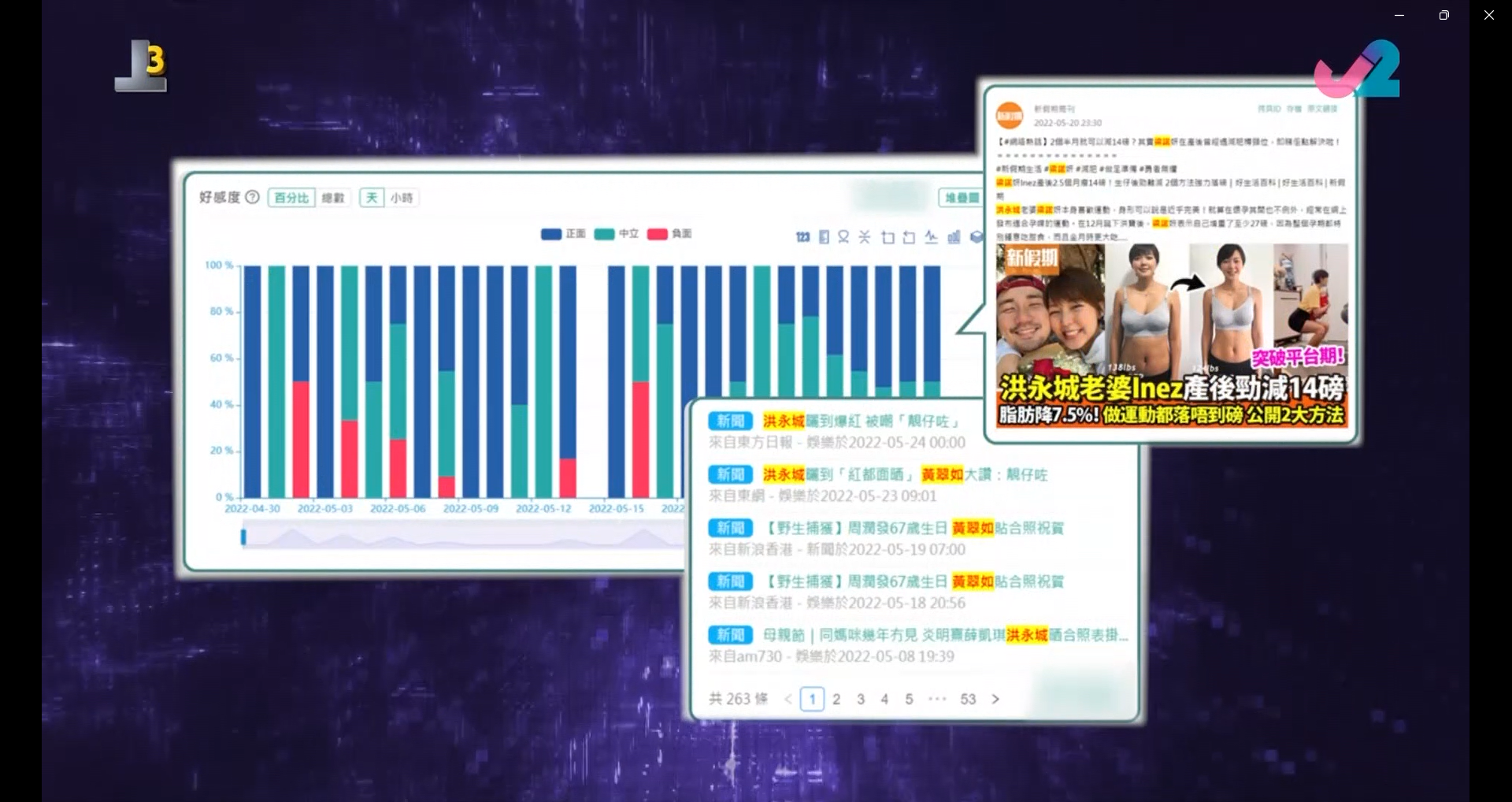 洪永城的網絡風向分析